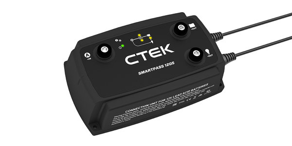 Ctek Smartpass 120S Batteriemanager-Ladegerät Generator 12V, DC Ladegerät